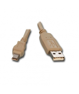 CONEXION USB MACHO A MINI USB MACHO 1,8m